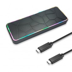 RGB NVMe M.2 SSD 외장케이스